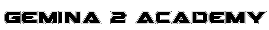 Gemina 2 Academy Font Image