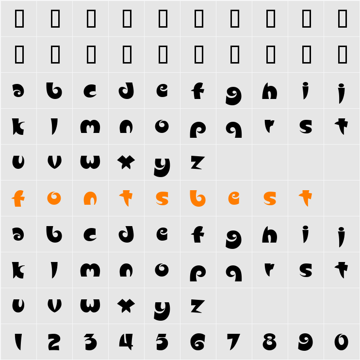 Slugfest Character Map