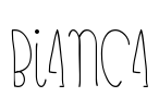 bianca Font Image