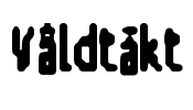Våldtäkt Font Image