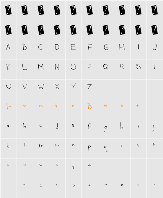 GatewayDrug Character Map