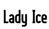 Lady Ice Font Image