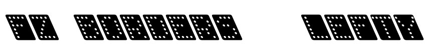 FZ BORDERS 3 LEFTY Font Image