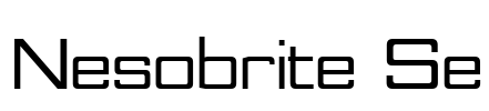 Nesobrite Se Font Image
