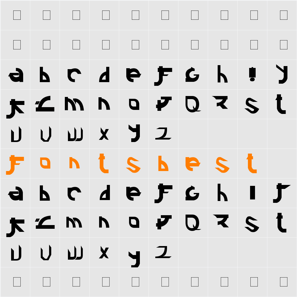 Linkin Character Map