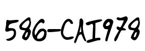 586-CAI978