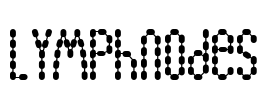Lymphnodes Font Image