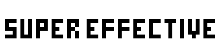 Super Effective Font Image
