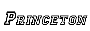 Princeton Font Image