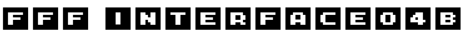 FFF Interface04b Font Image