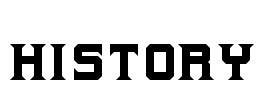 History Font Image