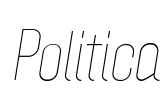 Politica Font Image