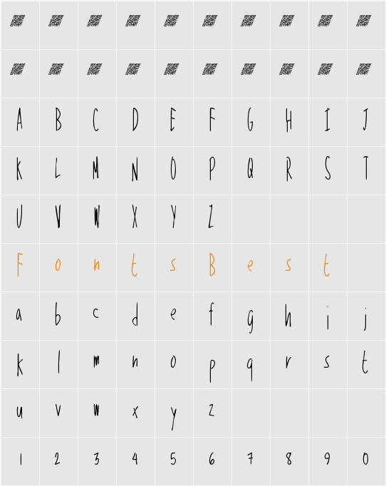 TalkingLouder Character Map