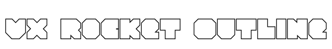 VX Rocket Outline