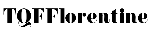 TQF_Florentine Font Image