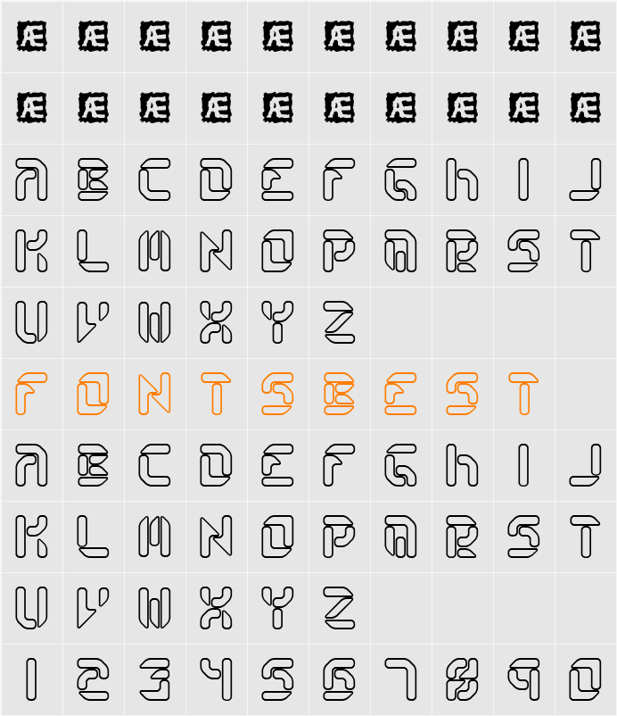 Collective RO BRK Character Map
