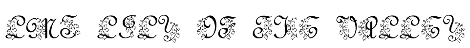 LMS Lily Of The Valley Font Image