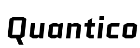 Quantico Font Image