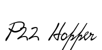 P22 Hopper Font Image