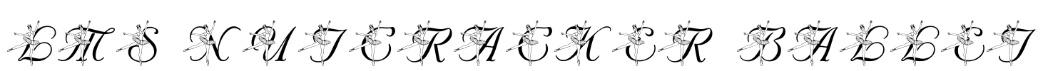 LMS Nutcracker Ballet Font Image
