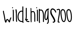 WildThingsZoo Font Image