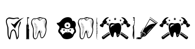 The Dentist Font Image