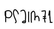 Psalm71 Font Image