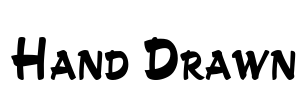 Hand Drawn Font Image