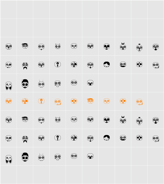 Fluid Death Qkila Character Map