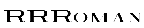 RRRoman Font Image