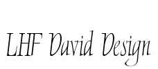 LHF David Design Font Image