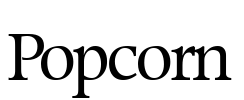 Popcorn Font Image