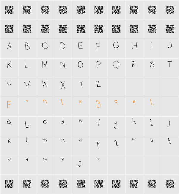 SnorkelWhisp Character Map