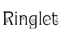 Ringlet Font Image