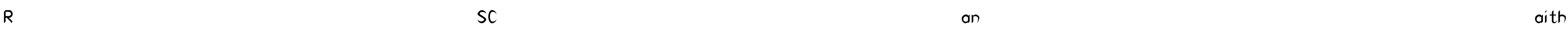 RSCanaith Font Image