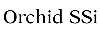 Orchid SSi Font Image