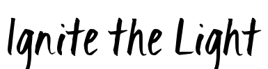 Ignite the Light Font Image