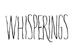 Whisperings Font Image
