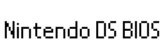 Nintendo DS BIOS