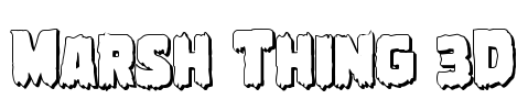 Marsh Thing 3D