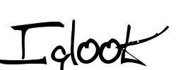 Iglook Font Image