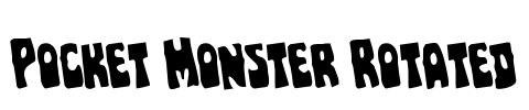 Pocket Monster Rotated