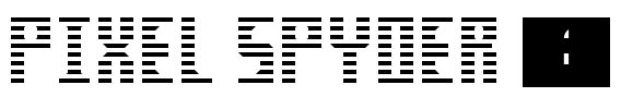 Pixel Spyder 2.0 Font Image