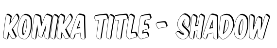 Komika Title - Shadow