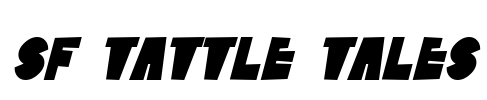 SF Tattle Tales Font Image
