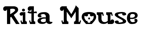 Rita Mouse Font Image