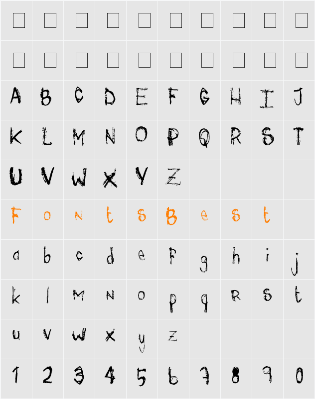 mis® Character Map