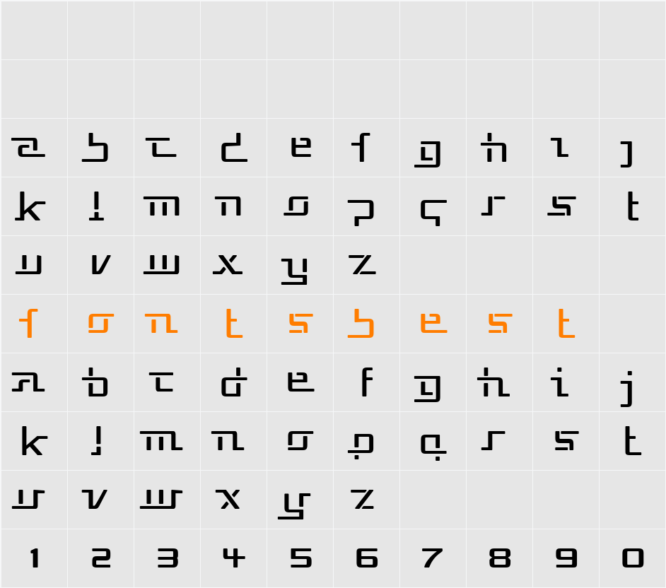 Republika V Character Map