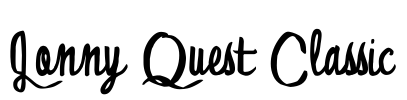 Jonny Quest Classic Font Image