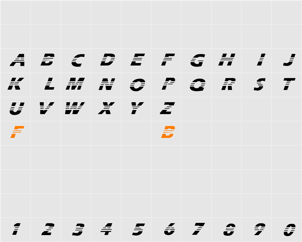 adidas sport Character Map